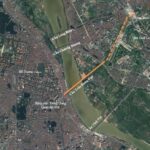 “After Over a Month of Construction on the $700 Million Hong River Mega Bridge Connecting the Old Quarter to Long Bien, Surrounding Real Estate Prices Begin to Surge”