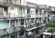 Nostalgia in the Shadows of the Old Apartment Complex