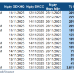 Dividend Highlights for the Week of November 10-14: Viglacera’s Nearly Trillion-Dong Payout Steals the Spotlight