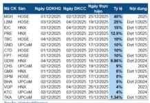 FPT Leads Dividend Payouts for Week 1-5 December with a Staggering VND 1,700 Billion Distribution