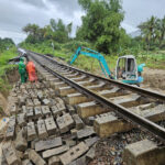 Central Vietnam Floods: Suspended Railway Lines and Cracked National Highways