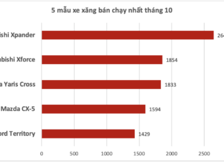 Vietnam’s Best-Selling Gasoline Cars in October: Top 2 Spots Dominated by One Brand!