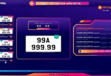 Vietnam Partnership Auction Company VPA Announces: ‘Five-Nines’ Car Plate 99A-999.99 Sells for Nearly 28 Billion VND at Auction