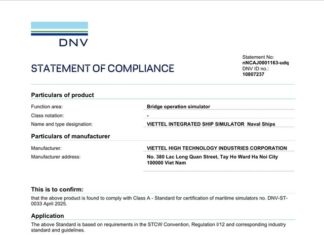 Proudly Achieving Excellence: Vietnamese Maritime Simulation System Meets Highest International Standards