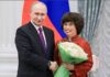 President Putin Awards Thai Huong, Vietnamese Businesswoman, with Prestigious Order at the Kremlin