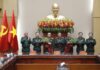 General Phan Van Giang Presides Over Handover Ceremony for Commander of the Border Guard Force