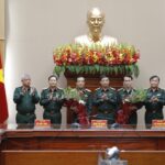General Phan Van Giang Presides Over Handover Ceremony for Commander of the Border Guard Force