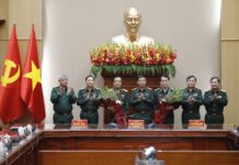 General Phan Van Giang Presides Over Handover Ceremony for Commander of the Border Guard Force
