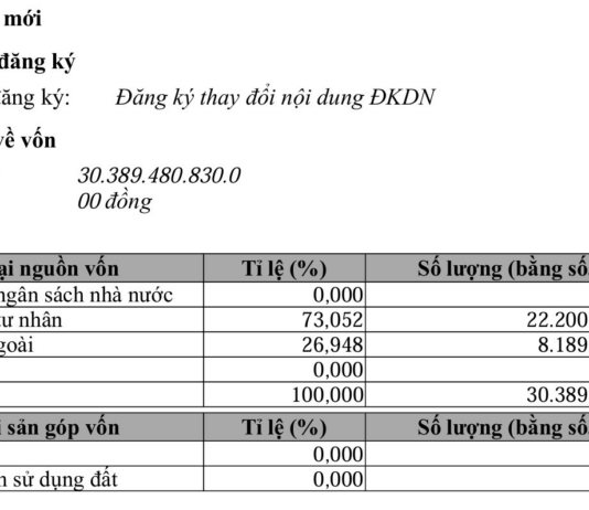 THACO Announces â‚«120 Billion Capital Reduction, Prepares for â‚«10.13 Trillion Capital Increase
