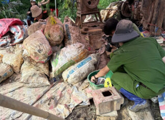 Lâm Đồng Police Raid ‘Gold Thieves’, Seize 18 Gold Bars