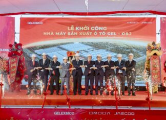 Another Automotive Manufacturing Plant Breaks Ground in Vietnam: $360 Million Investment, 380,000 m² Area, 120,000 Vehicles/Year Capacity