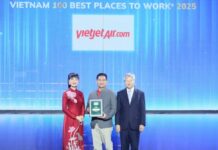 Vietjet Ranked Among Vietnam’s Best Workplaces in 2025