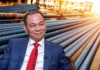 Vietnamese Billionaire Pham Nhat Vuong Ventures into Iron and Steel Production