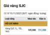 Gold Bar Prices Surge by VND 1.7 Million per Tael, Ring Gold Also Rises on November 19th Afternoon