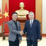 Secretary General To Lam Meets with Luxshare-ICT Group Leadership (China)