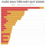 Vingroup Surges Ahead in Cash Reserves Race, Leading 13 Firms with Over 20,000 Billion VND