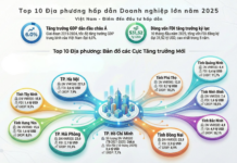 Top 10 Most Attractive Locations for Major Corporations in 2025: Bac Ninh Leads in New and Adjusted FDI Capital
