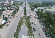 “Bizarre Hanoi Intersection Faces Another Setback: Land Clearance Delays Worsen Traffic Congestion”