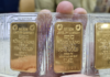 Gold Bar Prices Plummet on November 1st Evening