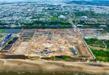 Shocking Progress at Sun Group’s Largest Urban Complex in Vung Tau: Over 4,000 Workers On-Site, Southern Vietnam’s Biggest Water Park Nearing Launch, Townhouse Prices Surpass 200 Million VND/m²