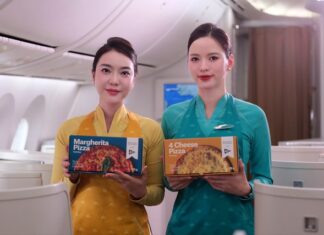 Vietnam Airlines Now Serving 4P’s Pizza In-Flight: Half Pie for 119,000 VND
