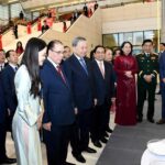 Vietnam’s Top Leaders, General Secretary To Lam and Prime Minister Pham Minh Chinh, Visit Cutting-Edge High-Tech Material Mine Owned by Vietnamese Enterprise