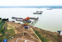 Iconic $530 Million Bridge Spanning the Red River to Connect Hanoi and Hung Yen