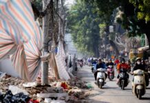 The Current State of De La Thanh Road Post-Clearance for Ring Road 1 Construction