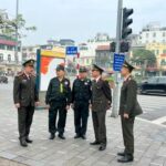 The Only Professional Company Portrait Securing Order in Hanoi’s Hoan Kiem Lake Area