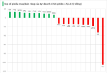 Proprietary Trading Firms Unload Hundreds of Billions of Vietnamese Stocks on December 17th: Which Stock Takes Center Stage?