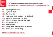 Fortune Unveils Southeast Asia’s Top 100: Vietnam Stands Alone with Two Companies in the Top 10