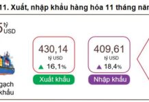 Vietnam Records Over $20.5 Billion Trade Surplus in First 11 Months of 2025