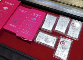 Global Silver Prices Plummet, Domestic Silver Drops Over 200,000 VND per Tael