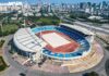 Up Close: Mỹ Đình Stadium’s New Turf Installation Promises End to ‘Playing Football on a Rice Paddy’
