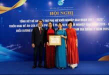 SHB Honored with Certificate of Merit for Outstanding Achievements in Implementing the Women’s Entrepreneurship Support Program