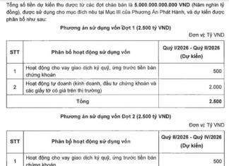 SHS Plans to Issue VND 5 Trillion in Public Bonds by 2026