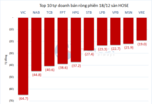 Tracking the Whale Money Flow on December 18: Foreign Investors Net Sell DXS Aggressively
