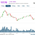 Real Estate Stocks Surge, Propelling VN-Index to Gain Over 25 Points