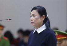 Former Vĩnh Phúc Provincial Party Secretary Hoà ng Thị Thúy Lan Receives 2-Year, 6-Month Prison Sentence Reduction