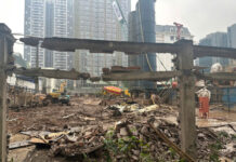 Golden Land High-Rise Developer Accused of Construction Sabotage on Neighboring Business Property