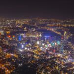 Evenings in Ho Chi Minh City Offices: VPBank Outshines Hotels with Late Lights, Viettel Bustles Past 8 PM, CJ Employees Clock Out on Time