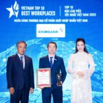 Eximbank Honored in Three Categories: Top 10, Top 50, and Top 500 Best Employers and Workplaces in Vietnam 2025