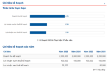Golden Star Rubber Reaffirms Target of 100 Billion VND in Profit