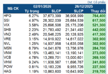 $600 Million ETF Fund Aggressively Buys HPG and Financial Stocks in Final Week of 2025