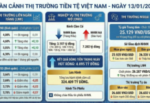 Latest Currency Market Update (Jan 14): USD Free Rate Plunges, State Bank Continues Net VND Withdrawal