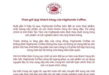 Highlands Coffee Representative: Chain Does Not Use Canned Pork Products from Ha Long