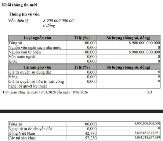 Gelex Infrastructure Boosts Capital by VND 1,000 Billion