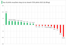 Retail Stocks Dumped as Brokerages Net Sell Amid VN-Index’s 12-Point Rally, Nearly VND 200 Billion Unloaded