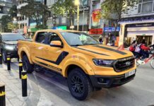 Spotted in Hanoi: US-Imported Ford Ranger with 9-Series Plate, 270 HP Gas Engine, Previously Listed at Nearly VND 3.1 Billion