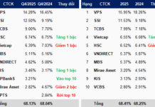 HOSE Brokerage Market Share 2025: SSI, TCBS Accelerate Pursuit as Top Player Loses Momentum